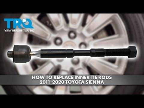 How to Replace Inner Tie Rods 2011-2020 Toyota Sienna