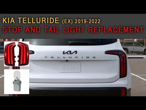 How to Replace Both Tail Light Bulbs on a 2021 Kia Telluride (Rear Lamps)