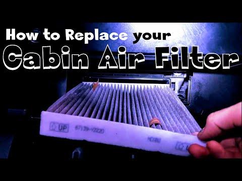 How to Replace the Cabin Air Filter on a Toyota Tundra (2014 to present) featuring a 2018 model!