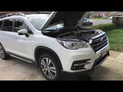 2019 Subaru Ascent engine oil and oil filter change