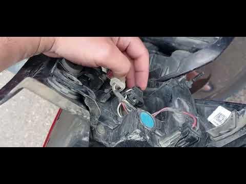 How to change 17 2018 GMC Acadia rear blinker bulb replace and type
