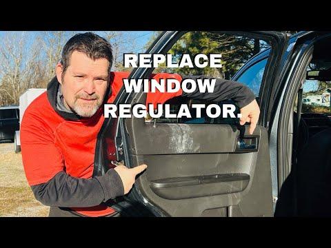 How to Replace Rear Window Regulator on a 2015 Ford Escape (Left or Right Rear Door)