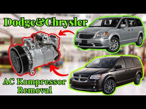 2011-2016 Chrysler town&amp;country AC compressor replacement (quick removal)