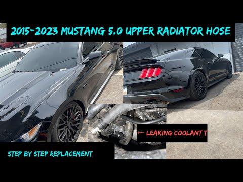How to Replace the Upper & Lower Radiator Hoses on a 2018 Ford Mustang