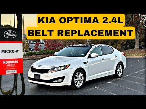 2011 - 2016 Kia Optima 2.4L Serpentine Belt Replacement