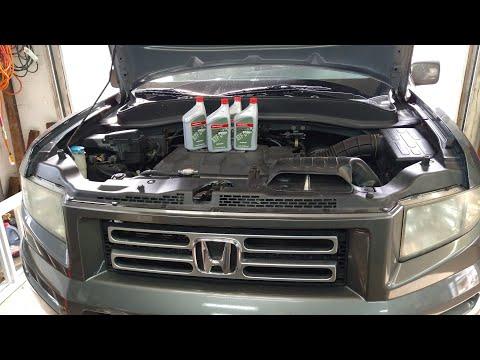 Honda ridgeline transmission fluid drain and refill!