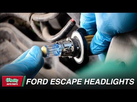 How To: Replace Headlight Bulbs on a 2008-2012 Ford Escape