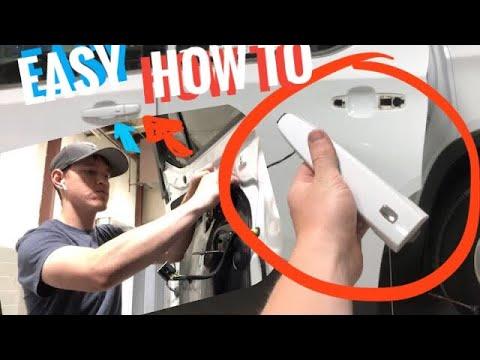 How To EASILY Remove Door Handle On 2018-23 Chevy Traverse &amp; Equinox | GMC Terrain/ Acadia, Buick