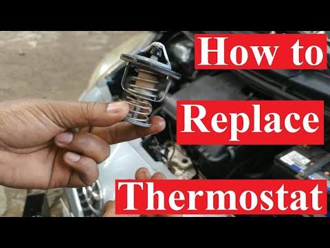 How to replace thermostat on Toyota Yaris