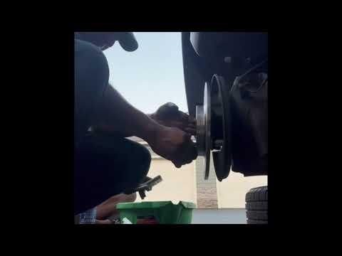 2015 Mitsubishi outlander spot Rear brake pads and rotors replacement