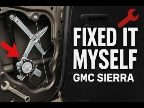 How to Replace a Rear Door Window Regulator on a 2012 GMC Sierra 1500
