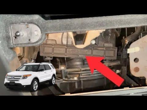 How To Remove / Replace Cabin Air Filter On A 2011-2019 Ford Explorer