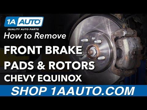 How to Replace Front Brake Pads &amp; Rotors 10-17 Chevy Equinox