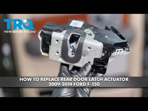 How to Replace the Rear Door Lock Actuator (Latch) on a 2011 Ford F-150
