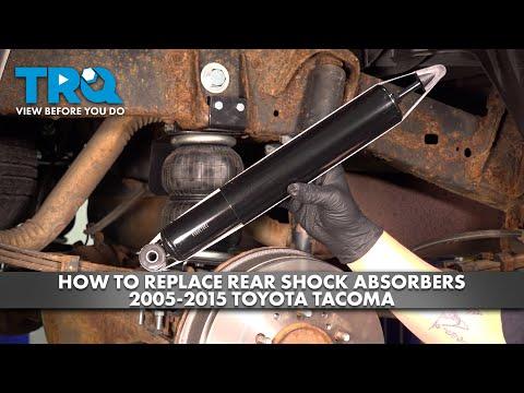 How to Replace Front Struts & Rear Shock Absorbers on a 2015 Toyota Tacoma