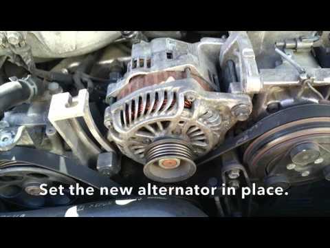 How To: Subaru Impreza Alternator Removal and Install