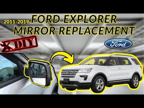 2011-2019 Ford Explorer Left/Right Mirror Replacement (10 Minutes Job)