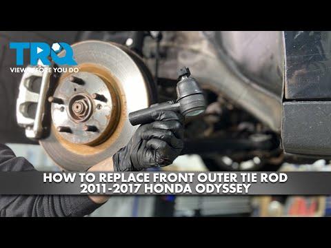 How to Replace Front Outer Tie Rod 2011-2017 Honda Odyssey