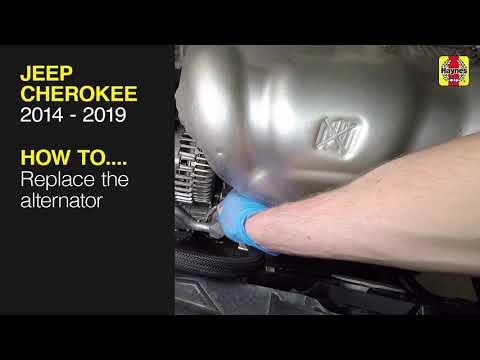 How to Replace the alternator on the Jeep Cherokee 2014 to 2019