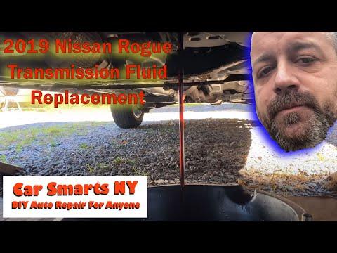 2019 NISSAN Rogue Transmission fluid replacement