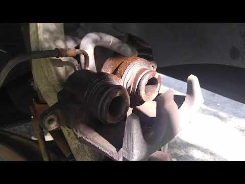 JEEP GRAND CHEROKEE 2008 FRONT BRAKE PADS &amp; ROTOR REPLACEMENT