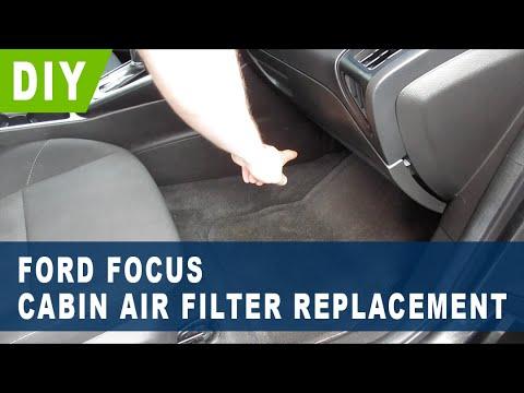 Ford Focus Cabin Air Filter Replacement ( 2012 2013 2014 2015 2016 2017 2018 )
