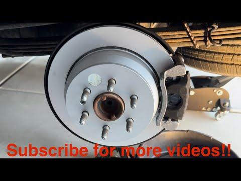 How to Replace Rear Brake Pads and Rotors on 2015-2022 Chevy Colorado/GMC Canyon Detailed DIY Guide!