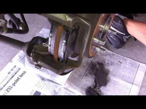 Tutorial: How to change rear brake pads on a 2008 Honda Accord