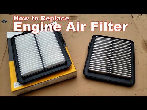 How to Replace Engine Air Filter Chevy Malibu 2008-2012