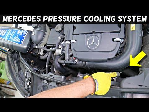 MERCEDES PRESSURE IN COOLING SYSTEM RADIATOR HOSE W204 W205 W211 W212 W213 GLC GLA CLA GLE