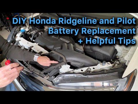 How to Replace the Battery on a 2017-2025 Honda Ridgeline (Step-by-Step DIY Guide) (Engine: V6 3.5L)