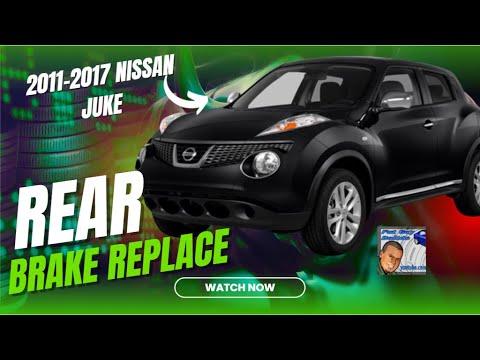 2011-2017 Nissan Juke Rear Brake Replacement Step-by-Step