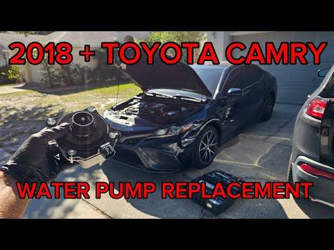 2018 2019 2020 2021 2022 TOYOTA CAMRY 2.5 WATER PUMP REPLACEMENT P26CA P26CB P26CC DIY