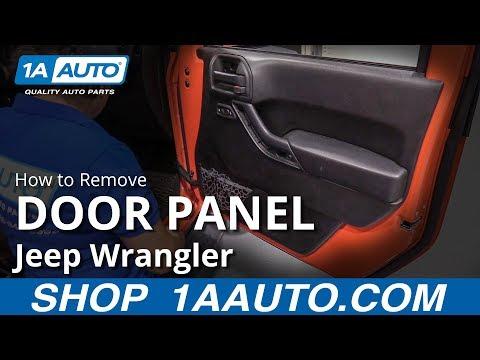 How to Replace the Front Door Lock Actuator on a 2015 Jeep Wrangler