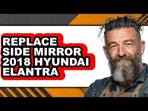 How to Replace the Side View Mirror on a 2017-2020 Hyundai Elantra (Driver or Passenger) (Trim: Value Edition | Body: Sedan)