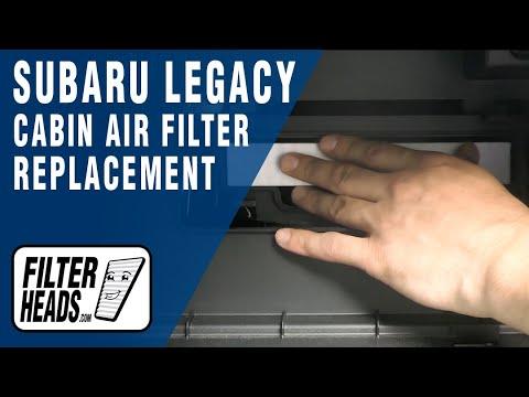 How to Replace Cabin Air Filter 2016 Subaru Legacy | AQ1102