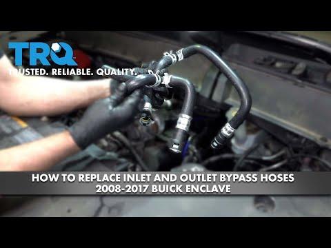 How to Replace Inlet and Outlet Bypass Hoses 2008-2017 Buick Enclave