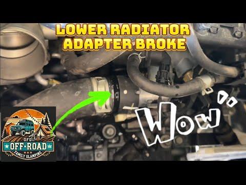 2020 Hyundai Tucson Radiator Fix | Replacing Broken Lower Radiator Hose | Off-Road Family Glamping