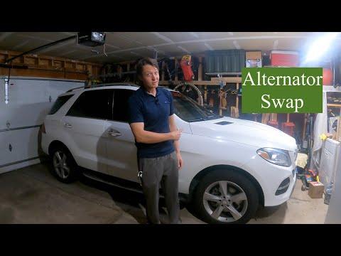 2016 Mercedes GLE 350 4Matic | Alternator Change