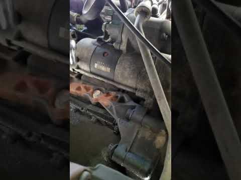 Starter change on Ram 3500 Cummins 6.7