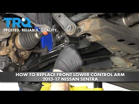 How to Replace the Front Lower Ball Joints on a 2013-2019 Nissan Sentra