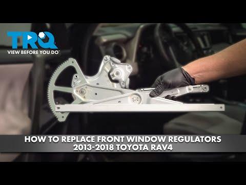 How to Replace Front Window Regulators 2013-2018 Toyota RAV4