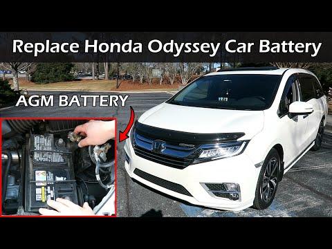 Replace Honda Odyssey Car Battery AGM | 2018 - 2025