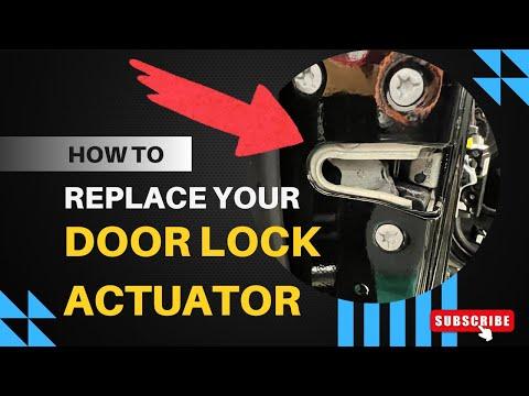 How to Replace the Front Door Lock Actuator (Door Latch) on a 2016-2019 Dodge Durango