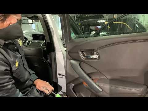 How to remove 2016 Acura RDX rear door panel
