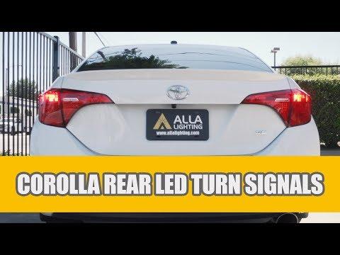How to Replace 2014-2019 Toyota Corolla Rear Turn Signal Light Bulbs?