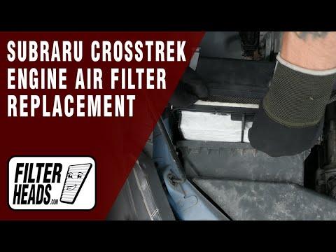 How to Replace Engine Air Filter 2016 Subaru Crosstrek H4 2.0L | TA35592, AF3984