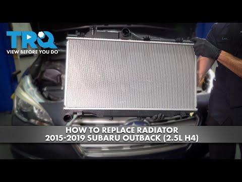 How to Replace Radiator 2015-2019 Subaru Outback (2.5L H4)