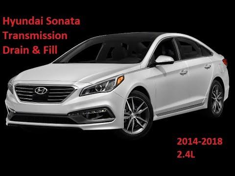 2016 Hyundai Sonata Transmission Fluid Drain &amp; Fill 2.4L