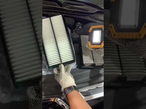 How to change the engine air filter for the 2018 Acura MDX
